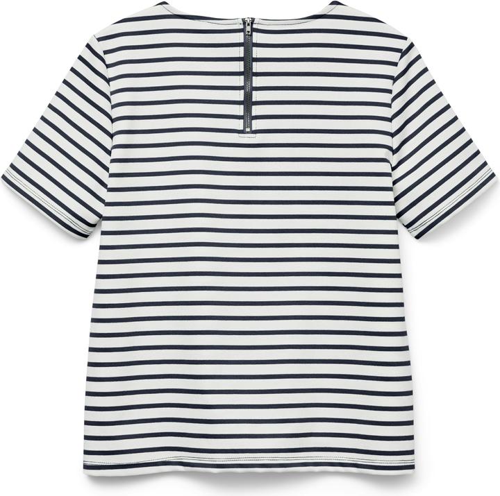 Actual product image Vero Moda Vmabby Ss Zip Top Jrs Noos (XS)