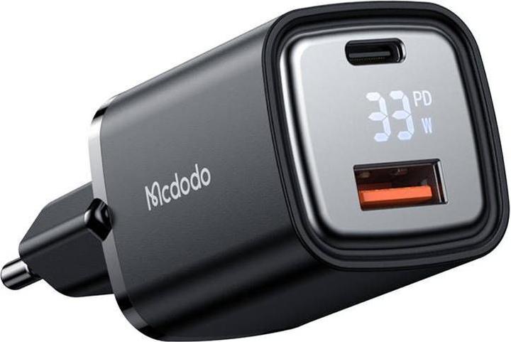 Produktbild Mcdodo Charger CH-1701 33W with display (black) (33 W)