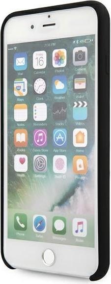 Actual product image Karl Lagerfeld case for iPhone 7 Plus / 8 Plus KLHCI8LSLKCBK hard case black Silicone Karl Iconic (Apple iPhone 7 Plus)