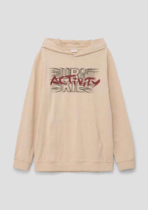 Produktbild s.Oliver T-Shirt Longsleeve mit Schriftprint (XL)