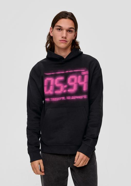 Actual product image s.Oliver Sweatshirt Kapuzensweatshirt mit Frontprint (L)