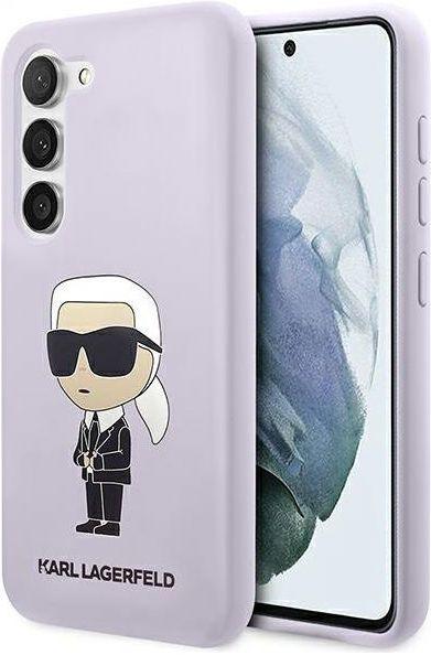 Actual product image Karl Lagerfeld Galaxy S23 Silicone Ikonik hardcase S911 (Samsung Galaxy S23)