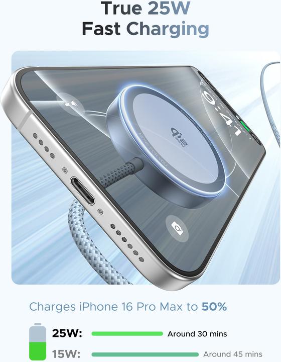 Produktbild Ugreen Magnetic Wireless Charger (25 W)