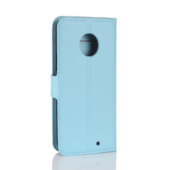 Produktbild MU Classic Klassische Leder Hülle mit Litchitextur (Motorola Moto X4)