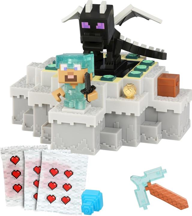 Actual product image Treasure X Minecraft Ender Playset