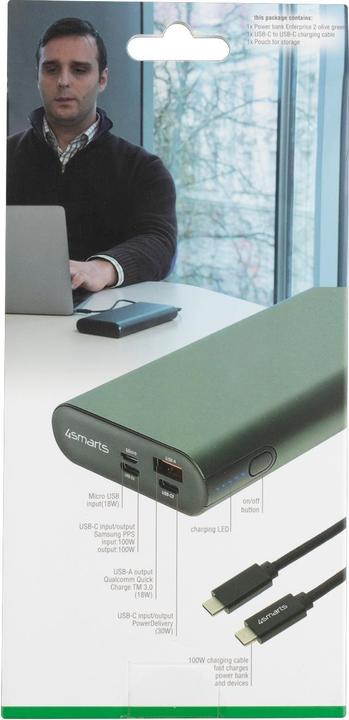 Actual product image 4smarts Enterprise 2 (20000 mAh, 130 W, 74 Wh)