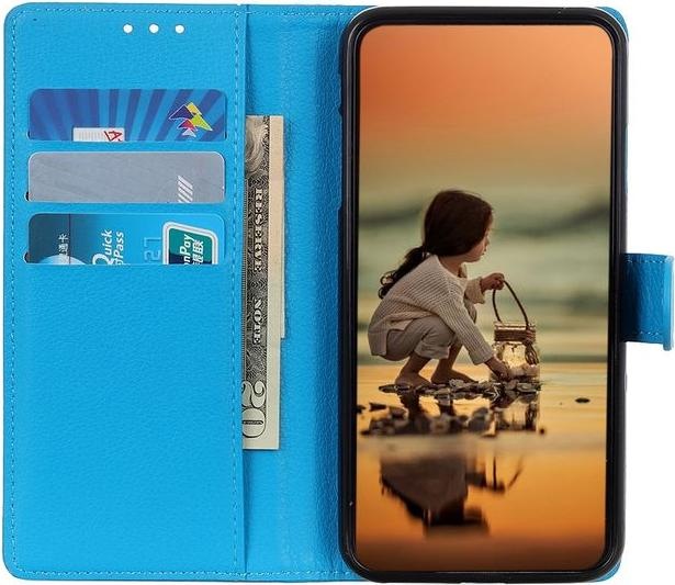 Produktbild MU Classic Litchi Leder Bookcover Series (Huawei Mate 30 Lite)