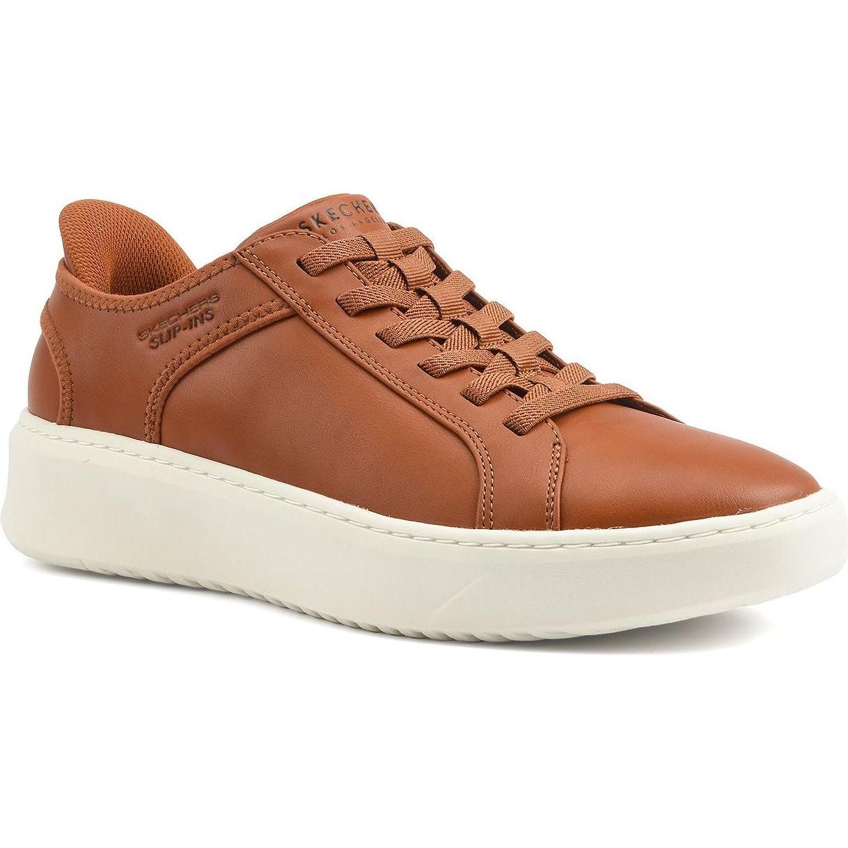 Skechers, Sneaker, Slip-Ins: Court Break, Marrone, (43)