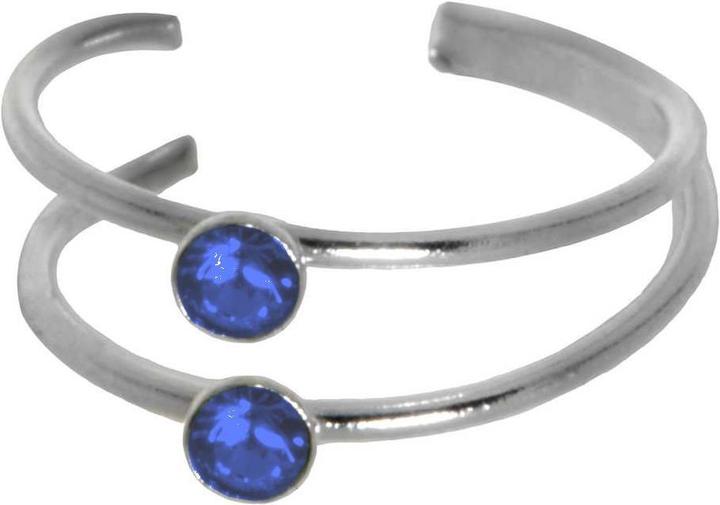 Actual product image Bijouteria Ear clip (Crystal, Silver 925)