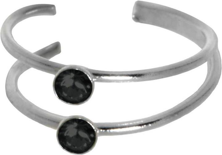 Actual product image Bijouteria Ear clip (Crystal, Silver 925)