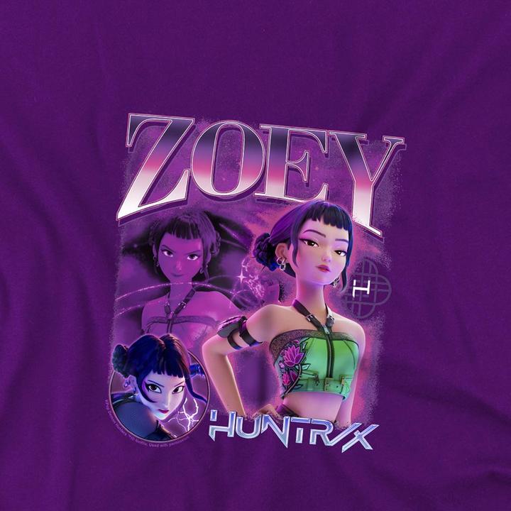 Immagine prodotto K-Pop Demon Hunters Huntr/X Maglietta Zoey Bambini (104)
