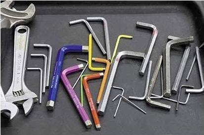 Actual product image PB Swiss Tools Rainbow angle spanner