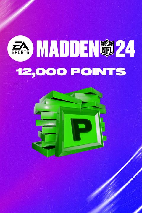 Actual product image Microsoft Xbox MADDEN NFL 24: 12000 MADDEN POINTS Download Code