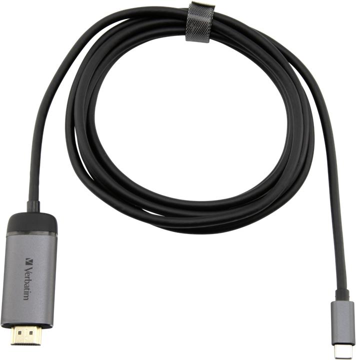 Actual product image Verbatim USB Type-C to (1.50 m, HDMI)
