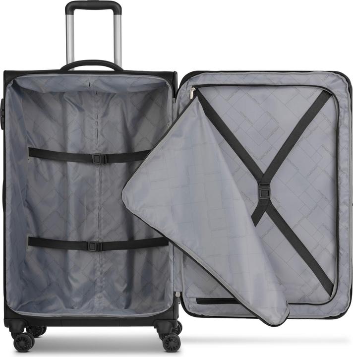 Actual product image Worldpack Chicago 4-wheel trolley L 78 cm with expansion fold (95 l)