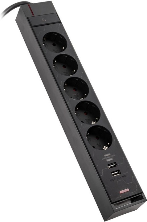 Produktbild Brennenstuhl Gaming Steckdosenleiste (5 x, CEE 7/5, 1.50 m)