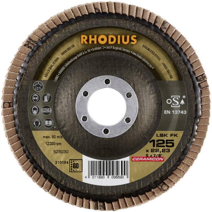 Immagine prodotto Rhodius LSK FK rondella dentellata 2223 P80 (80)