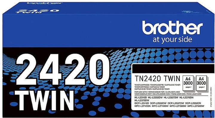 Actual product image Brother TN-2420TWIN (FC)