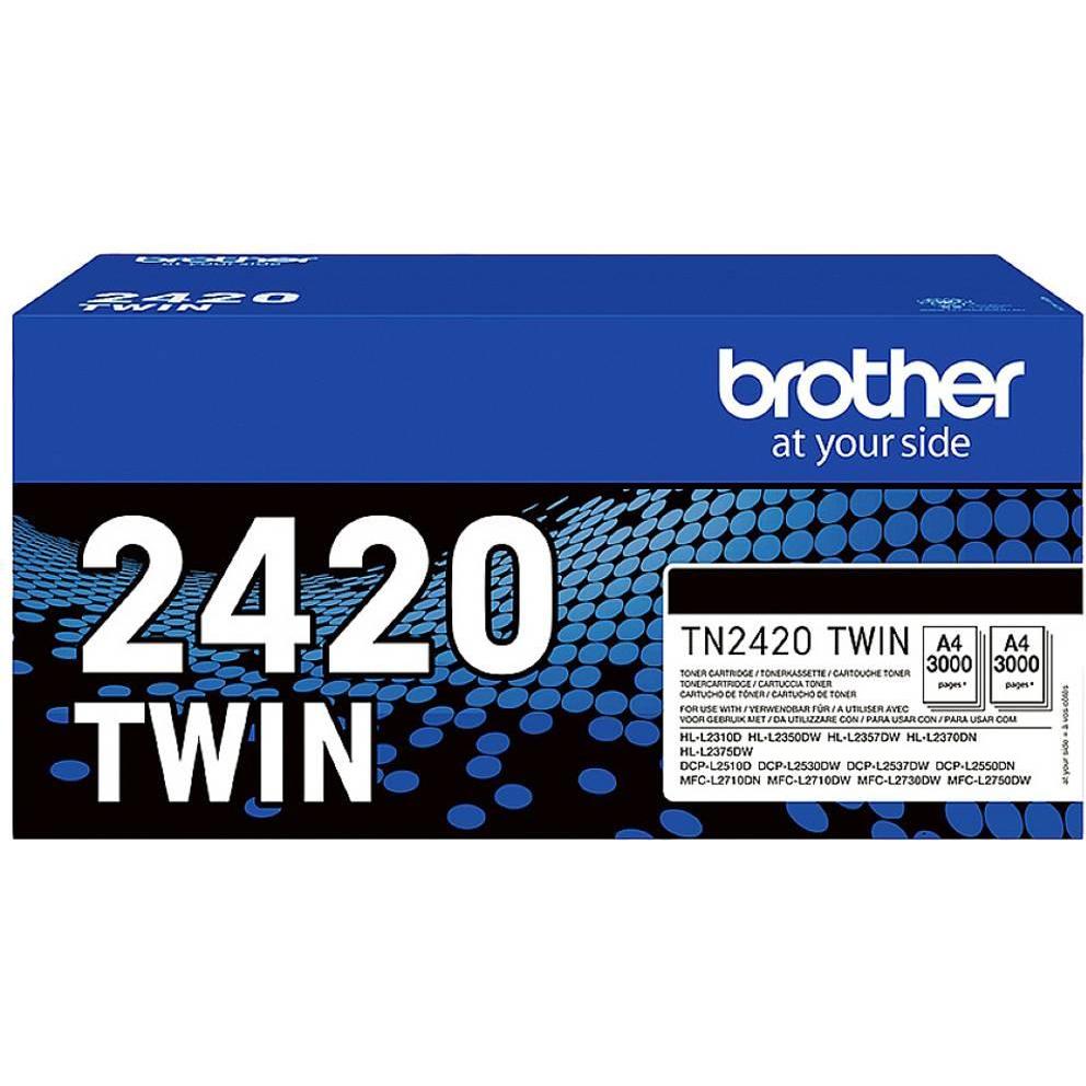 Brother, Toner, TN-2420TWIN (BK)