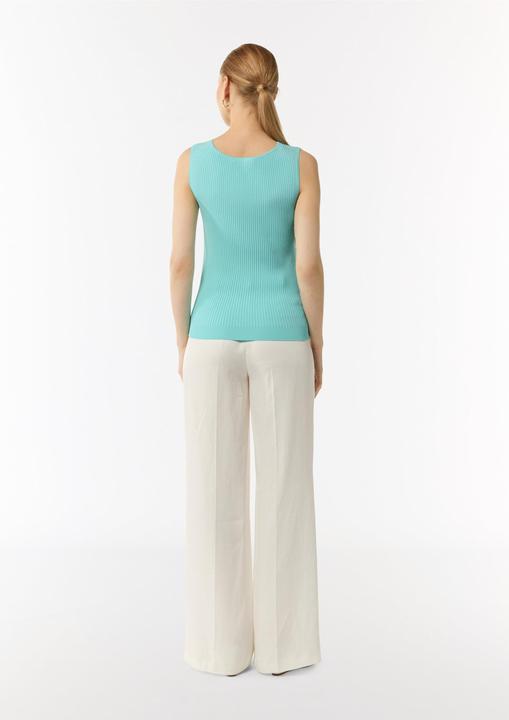 Produktbild Comma Strickpullunder Feinstricktop mit Rippstruktur im Skinny Fit (38)