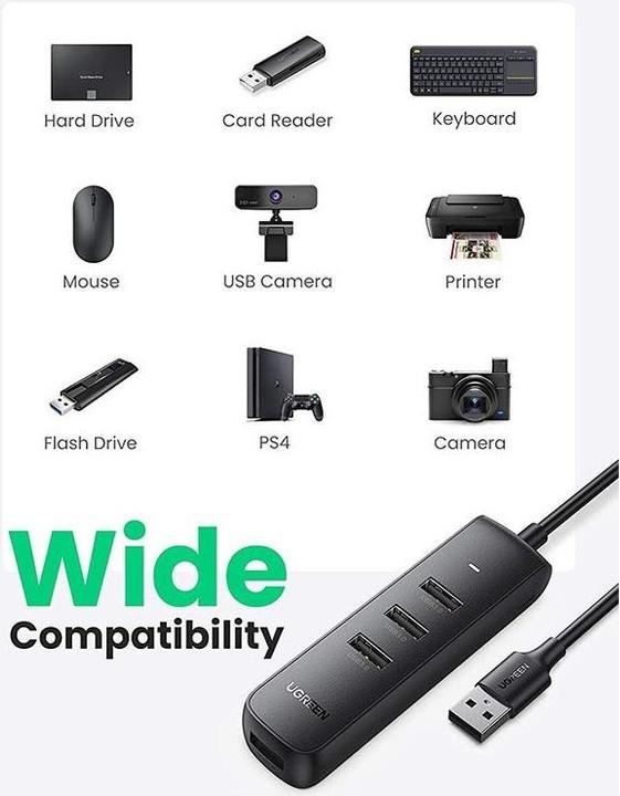 Productafbeelding Ugreen CM416 (USB-A, 4 ports)