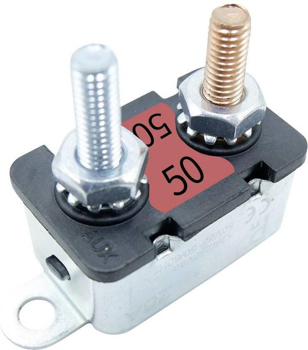 Actual product image parts Circuit breaker 50 A, 25 A (50 A)