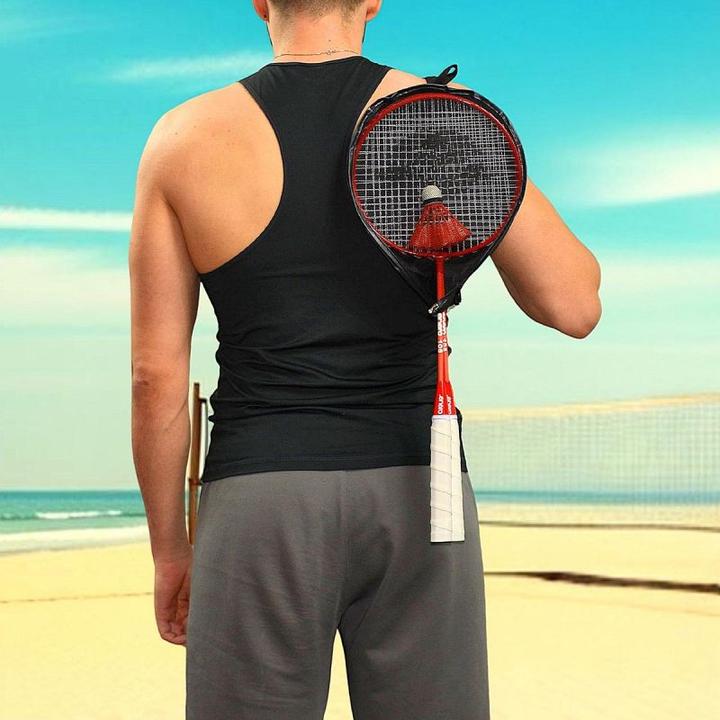 Actual product image Enero Zestaw Do Badmintona W Pokrowcu Red Orange 105