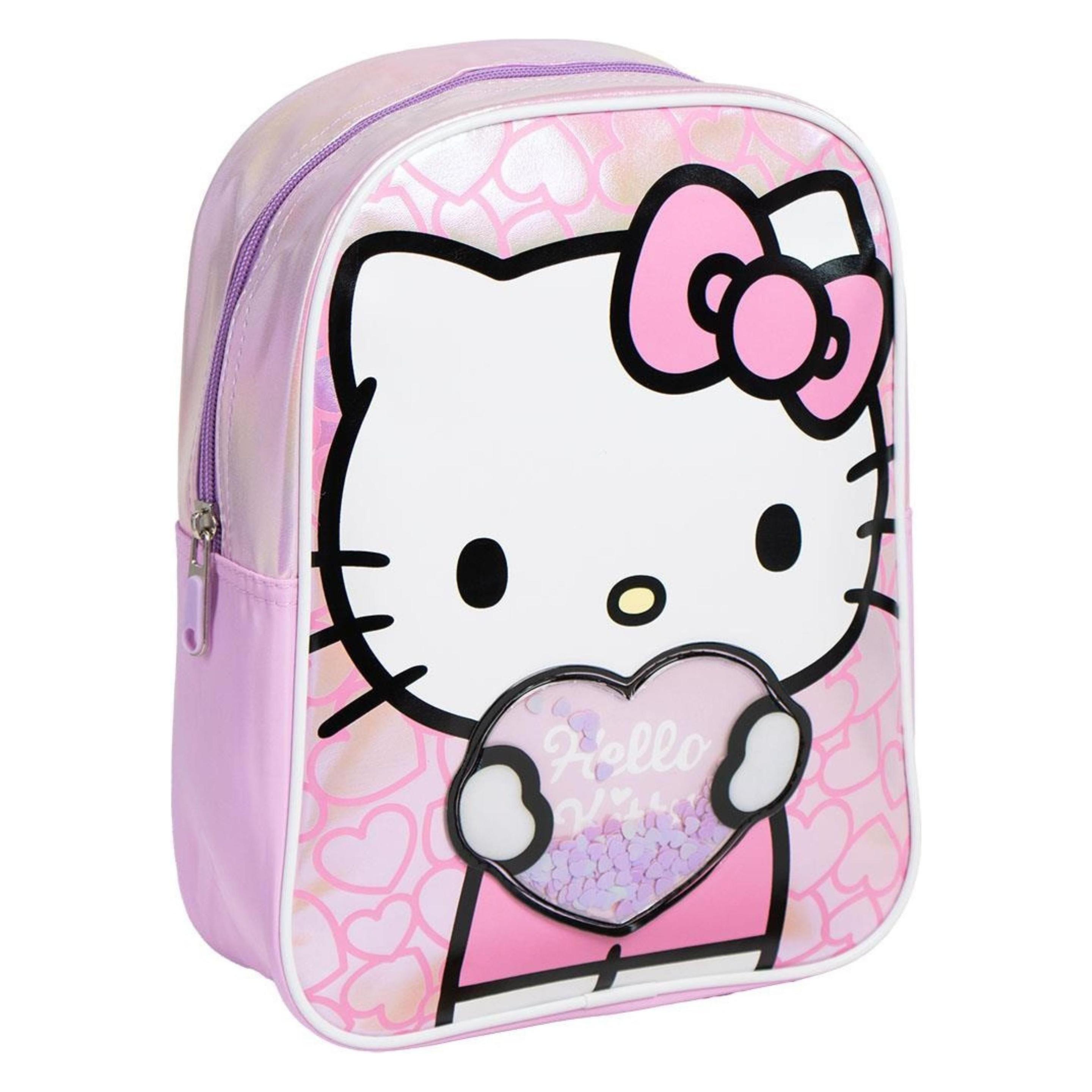 Disney, Kindergartentasche, Hello Kitty Kinder Rucksack, Rosa