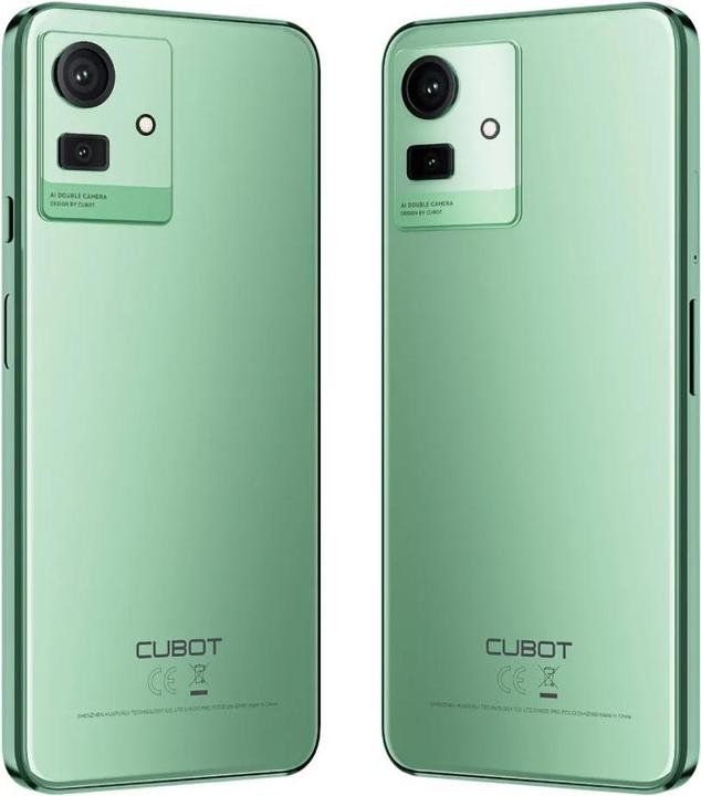 Actual product image Cubot Note 50 (256 GB, Green, 6.56", Dual SIM, 5G)