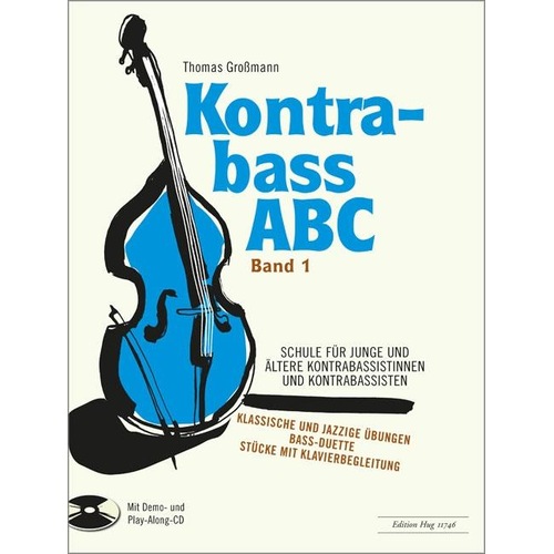 Kontrabass ABC, mit Audio-CD. Bd.1, Fachbücher von Thomas Gro�mann