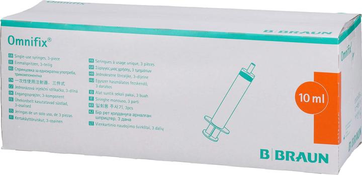 Produktbild B.Braun OMNIFIX 1xinj Spr Luer 10ml zentr 100