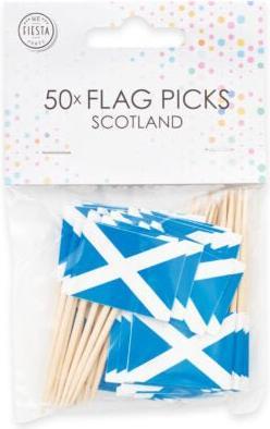 Image du produit Procos Mini bâtons de drapeau écossais (50 pcs)