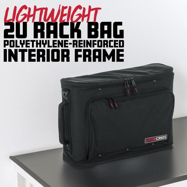 Produktbild Gator GR-RACKBAG-2U 2U Lightweight Rack Bag w. Alu Frame