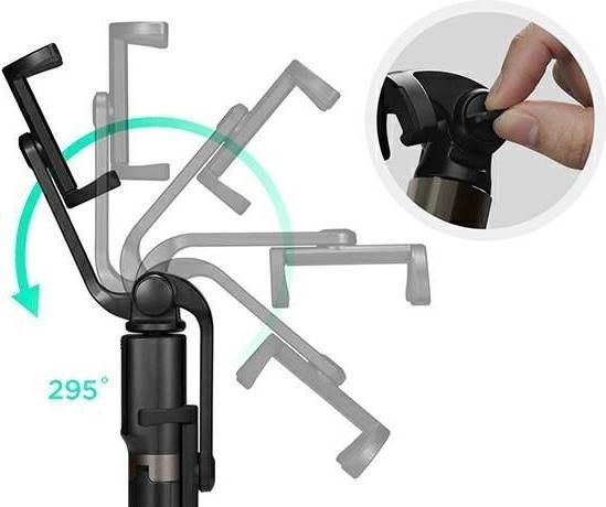 Actual product image Spigen selfie stick tripod S540W black