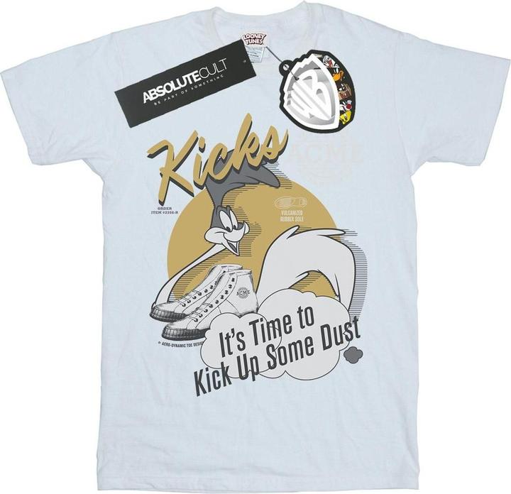 Actual product image Looney Tunes Mens Road Runner Kicks T-Shirt (S)