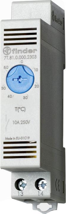 Actual product image Finder Vari-Thermostat 1S-10A f. DIN rail 7T.81.0.000.2303