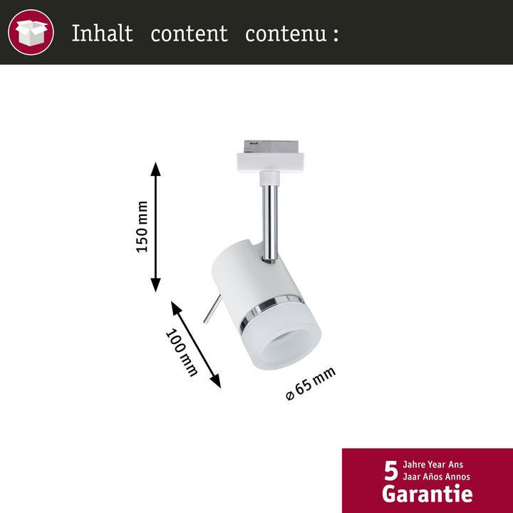 Produktbild Paulmann URail Spot Pipe (GU10)