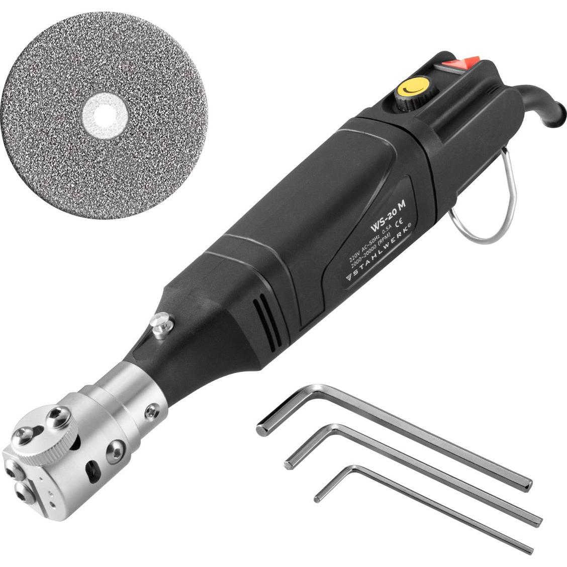 Stahlwerk, Schleifmaschine + Poliermaschine, Wolframschleifgerät WS-20 M (125 W)