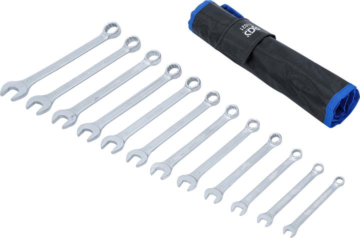 Produktbild BGS Maul-Ringschlüssel-Satz SW 8 - 19 mm 12-tlg. (19 mm, 12 mm, 14 mm, 16 mm, 10 mm, 18 mm, 17 mm, 11 mm, 15 mm, 8 mm, 9 mm, 13 mm)