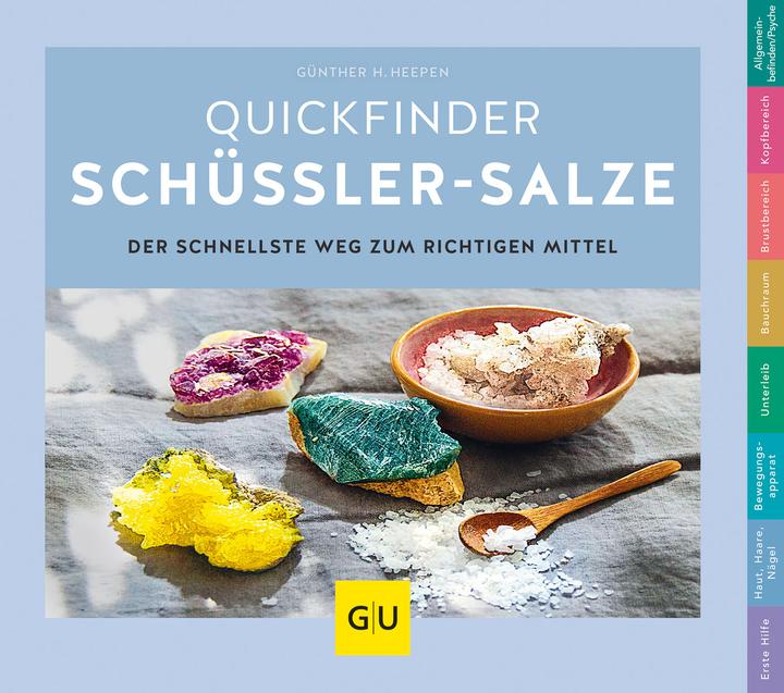 Actual product image Schüssler-Salze, Quickfinder (German, Guenther H. Heepen, 2018)