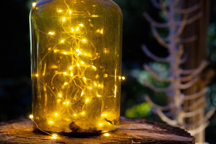 Produktbild Idena Micro Lichterkette 20 LED, warmweiss,6h-Timer (2.20 m)