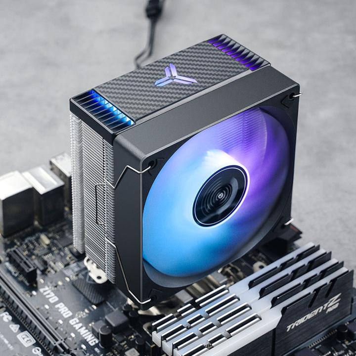 Produktbild Jonsbo CR-1000 EVO CPU-Kühler, RGB - schwarz (154 mm)