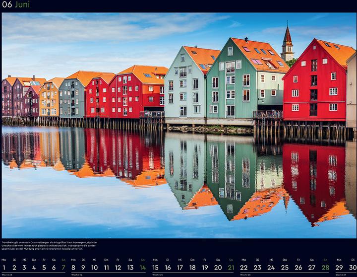 Produktbild Hurtigruten - Wandkalender 2026 (60 x 45 cm, Harter Einband, Deutsch)