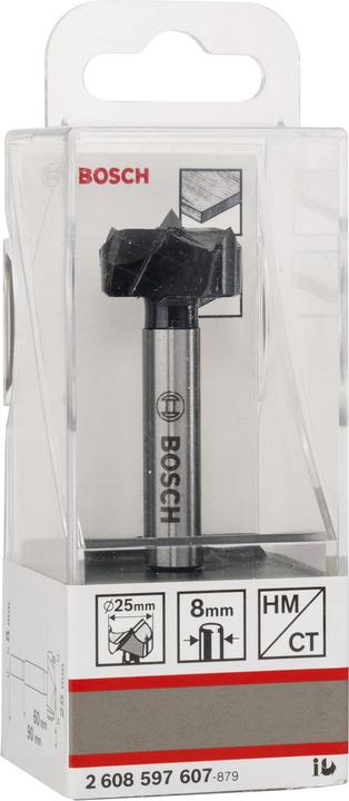 Produktbild Bosch Professional Zubehör Kunstbohrer HM, 25 x 90 mm, d 8 mm (8 mm)