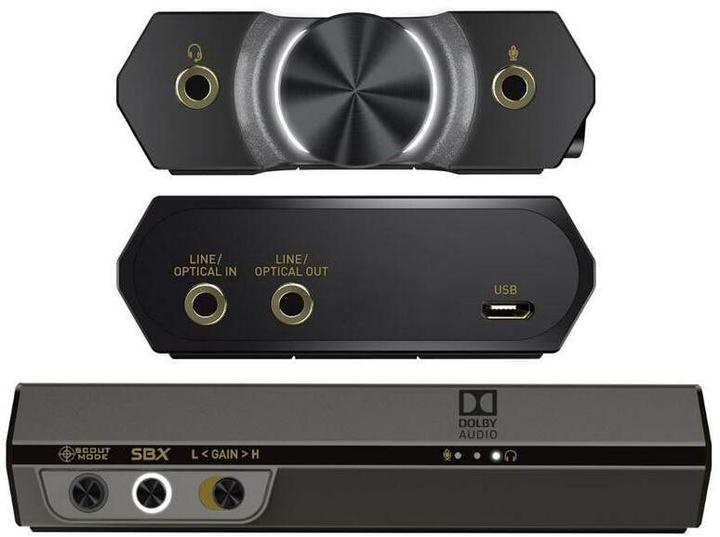 Actual product image Creative Sound BlasterX G6 (USB)