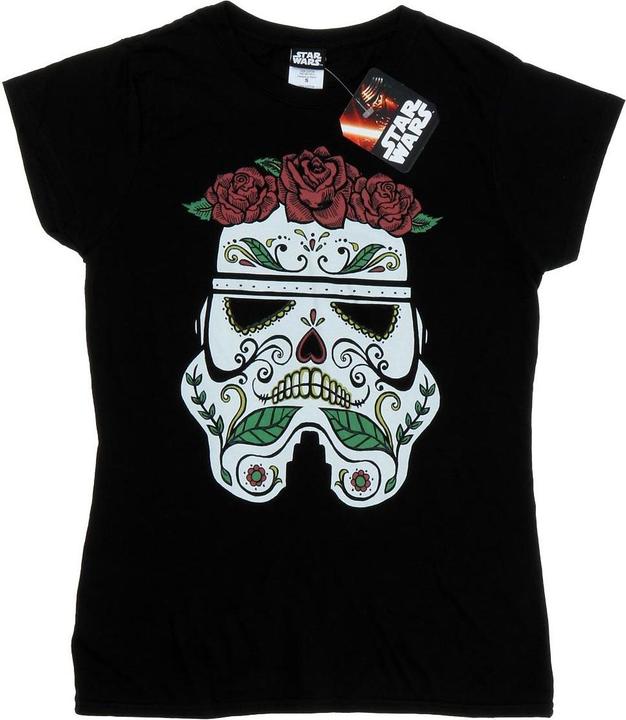Immagine prodotto Star Wars Stormtrooper Day Of The Dead Maglietta Donna (XXL)