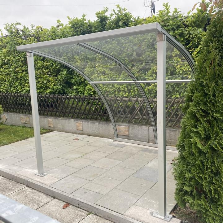 Image du produit Moravia Abri à vélos EVO 400 Plexi, 3980x2230x1835 mm (LxPxH)