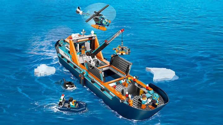 Produktbild LEGO Arktis-Forschungsschiff (60368, LEGO City)