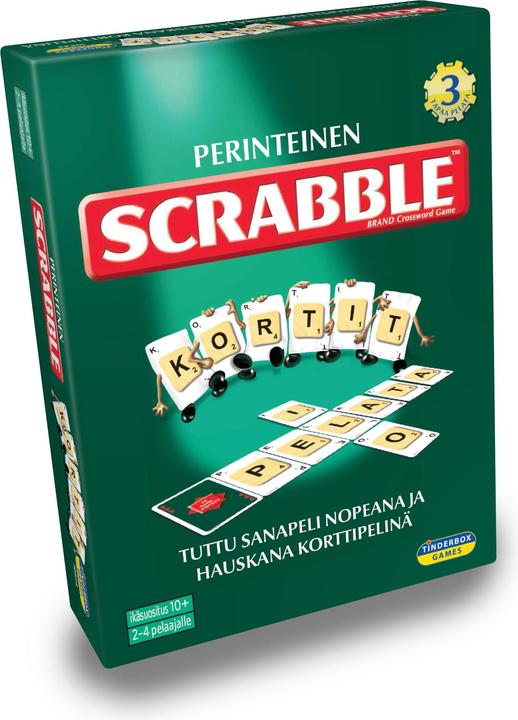 Lautapelit Scrabble Card Game (Finnish, 2 - 4 Players)