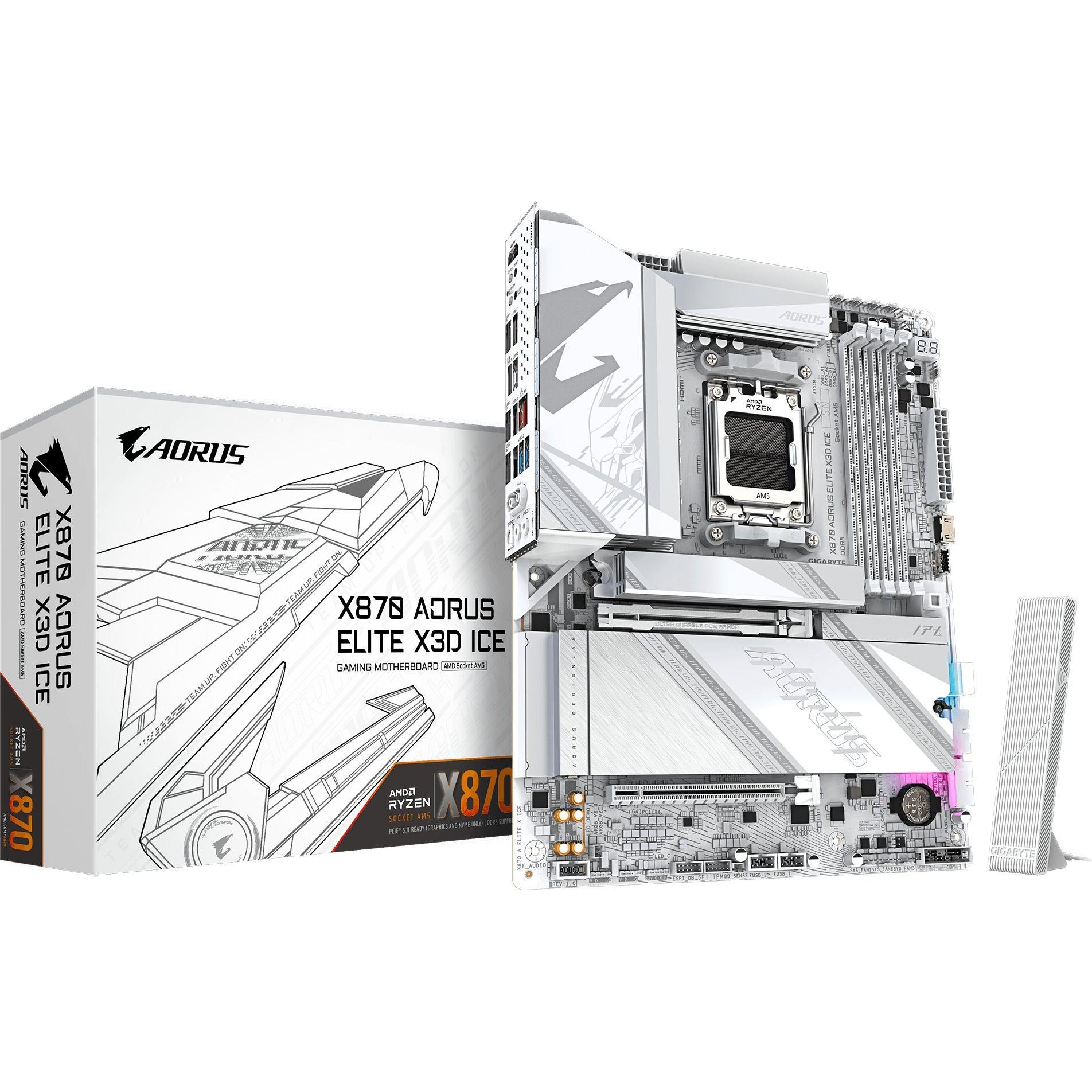 Gigabyte X870 A ELITE X ICE (AM5, AMD X870, ATX), Mainboard